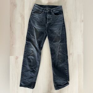 Ksubi Black Washed Denim, Size 27. Barely worn.
